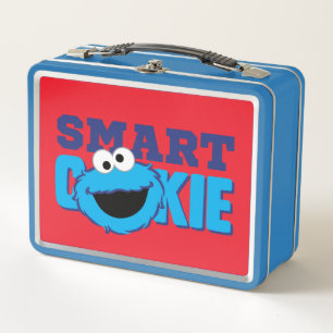 Smart Cookie Monster Metal Lunch Box