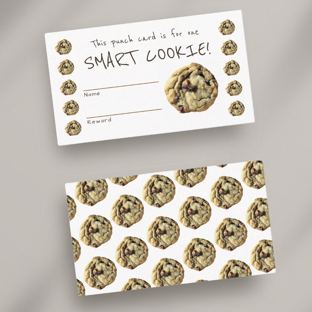 Smart Cookie Teacher Behaviour Reward Punch Card (Creator Uploaded)