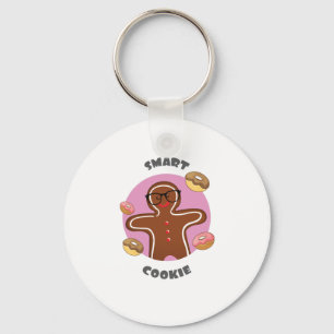 Smart Cookie with Treats Key Ring