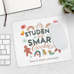 Smart Cookies Boho Christmas Mouse Mat<br><div class="desc">Add your school name to this cute "My Students Are Smart Cookies" Christmas design for teachers</div>