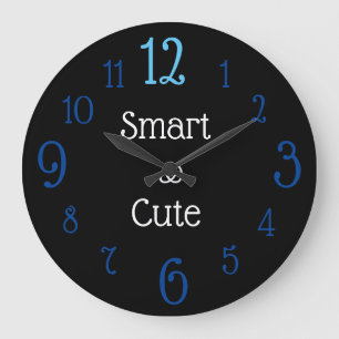 smart & cute large clock