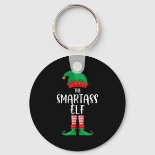 Smart Elf Christmas Party Matching Family Group Pa Key Ring