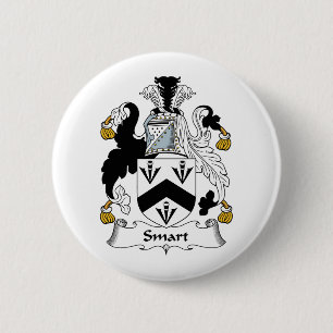 Smart Family Crest 6 Cm Round Badge