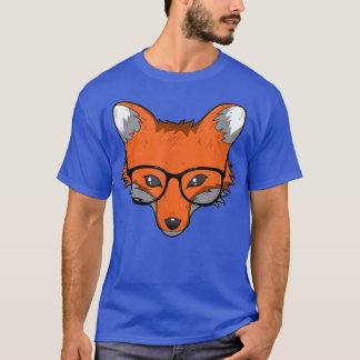 Smart Fo Lover Cute Foes With Glasses Gift T-Shirt