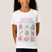 Smart Girls Learning Adventure Pastel Doodle