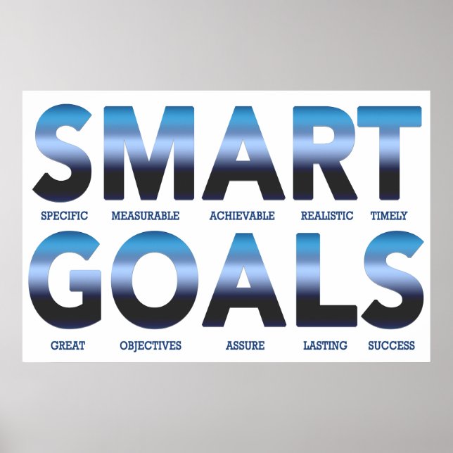 Smart Goals Poster (Front)