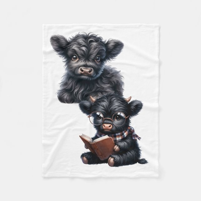 Smart Is The New Pretty Fleece Blanket (Front)