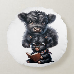 Smart Is The New Pretty Round Cushion