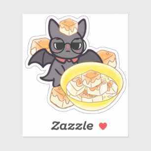 Smart Kawaii Bat with Tofu Bowl