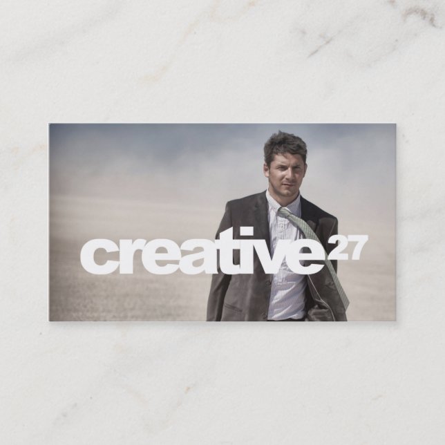 Smart Minimal Business Card (Front)