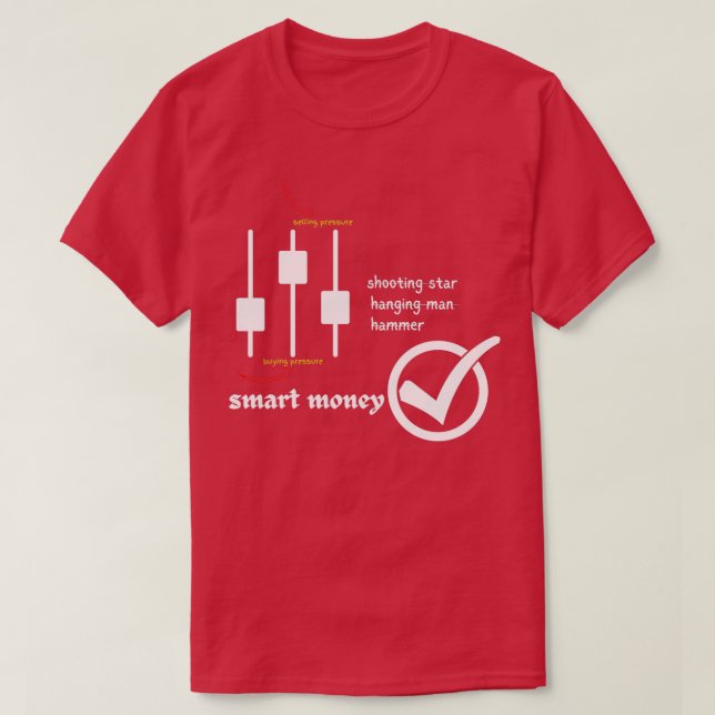 Smart money trading design T-Shirt (Design Front)