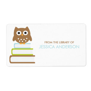 Smart Owl Bookplates Labels