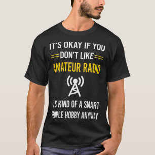 Smart People Amateur Radio Ham Radio T-Shirt