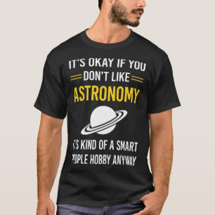 Smart People Astronomy T-Shirt