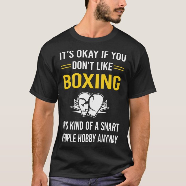 Smart People Boxing T-Shirt (Front)