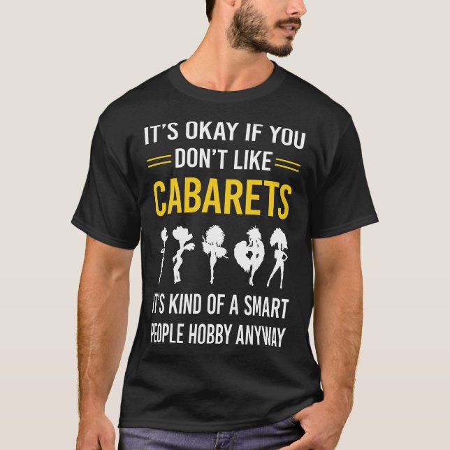 Smart People Cabaret T-Shirt (Front)