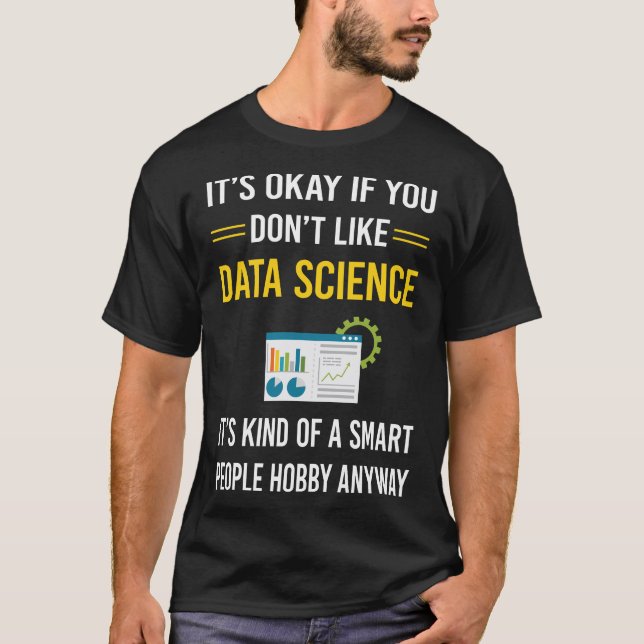 Smart People Data Science T-Shirt (Front)