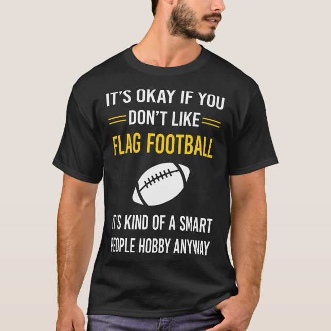 Smart People Football T-Shirt (Front)