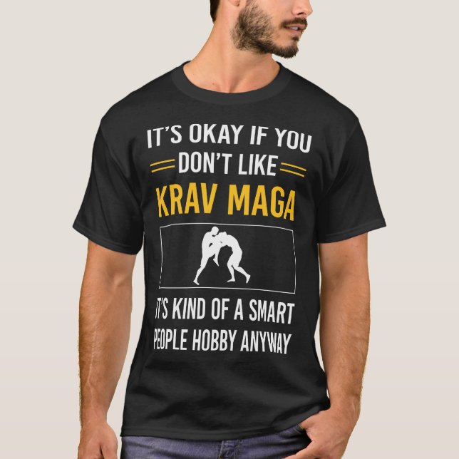 Smart People Krav Maga T-Shirt (Front)