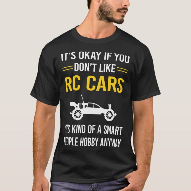 Smart People RC Car Cars T-Shirt (Front)
