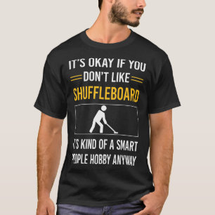 Smart People Shuffleboard T-Shirt