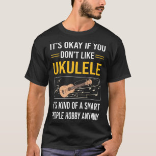 Smart People Ukulele T-Shirt
