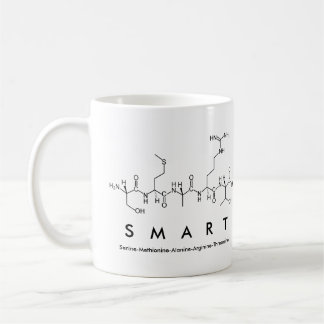 Smart peptide name mug