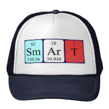 Periodic table Smart hat