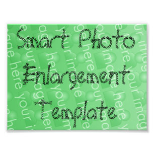 Smart Photo Enlargement Template Print