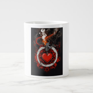 Smart pic large coffee mug
