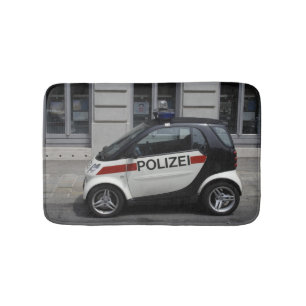 Smart Polizei Auto Bath Mat