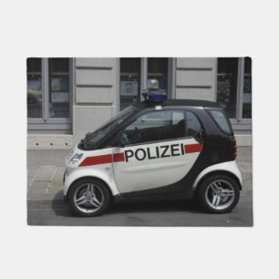 Smart Polizei Auto Doormat