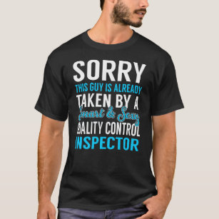 Smart Quality Control Inspector T-Shirt