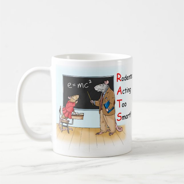 Smart Rat Mug (Left)