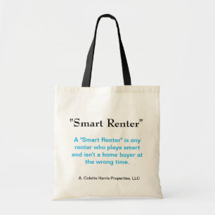 Smart Renter Tote- Design 4 Tote Bag