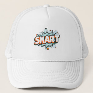Smart & Sleek Modern Lettering Trucker Hat