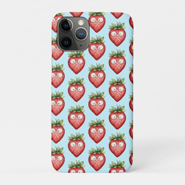Smart Strawberry  Case-Mate iPhone Case (Back)