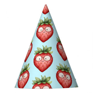 Smart Strawberry Party Hat