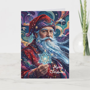 Smart Surreal Santa Card