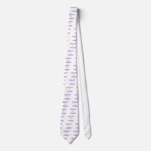 Smart Vibes Quote Text Art Design Tie