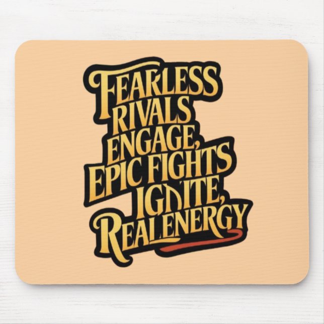 Smart Warriors Game Mouse Mat (Front)