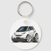 Smart White Car