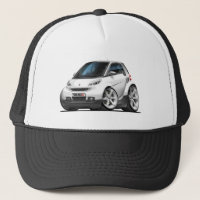 Smart White Car