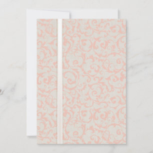 SmartElegance Coral Wedding Invitation (P)