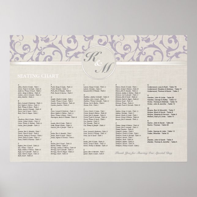 SmartElegance lavender Wedding Collection Poster (Front)