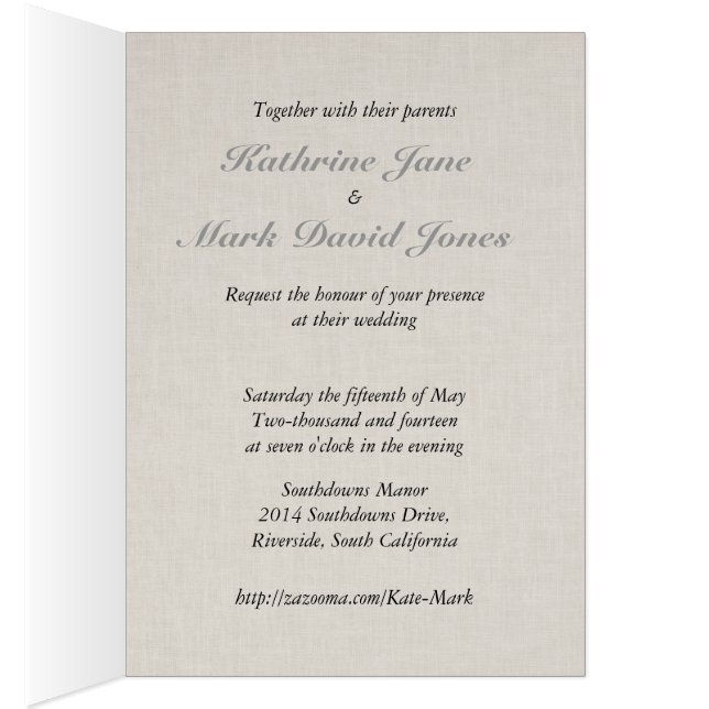 SmartElegance Natural Wedding Collection (Inside (Right))