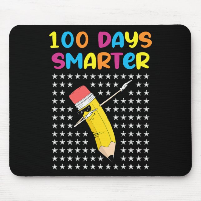 Smarter Back To School Teacher Retro  Mouse Mat (Front)