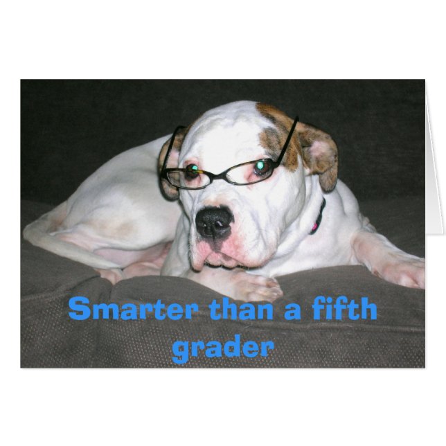 Smarter than a fifth grader (Front Horizontal)