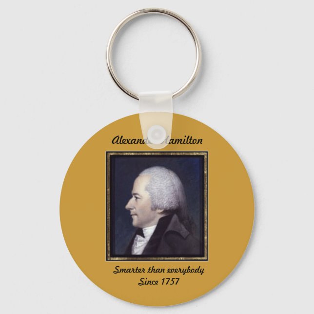 Smarter than everybody keychain (Front)