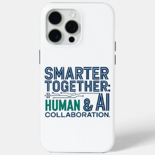 Smarter Together iPhone Case Human AI